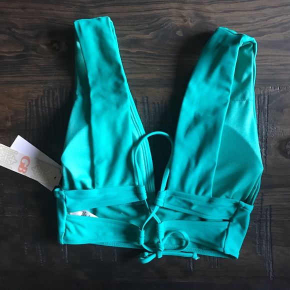 ***NWT GB WIDE STRAP BRALETTE SWIM TOP*** - Picture 5 of 5
